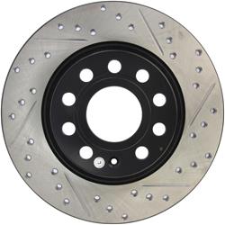StopTech Drilled and Slotted Brake Rotors 127.33099L