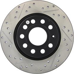StopTech Drilled and Slotted Brake Rotors 127.33099R