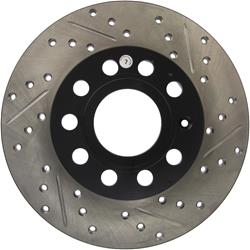 StopTech Drilled and Slotted Brake Rotors 127.33105L