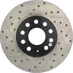 StopTech Drilled and Slotted Brake Rotors 127.33110R