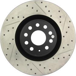 StopTech Drilled and Slotted Brake Rotors 127.33112L