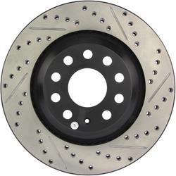 StopTech Drilled and Slotted Brake Rotors 127.33113L