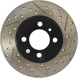 StopTech Drilled and Slotted Brake Rotors for 1984-1985 318I - 127.34010L