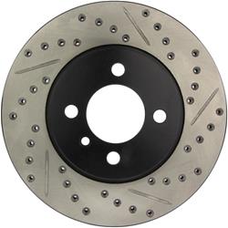StopTech Drilled and Slotted Brake Rotors 127.34018L