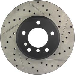 StopTech Drilled and Slotted Brake Rotors 127.34070L