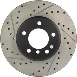 StopTech Drilled and Slotted Brake Rotors 127.34070R