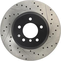 StopTech Drilled and Slotted Brake Rotors 127.34071L