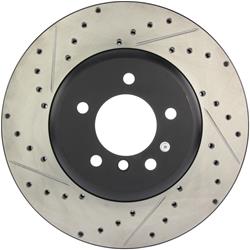 StopTech Drilled and Slotted Brake Rotors 127.34071R