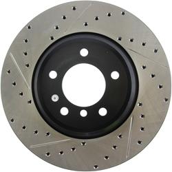 StopTech Drilled and Slotted Brake Rotors 127.34093R