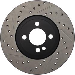 StopTech Drilled and Slotted Brake Rotors for 2007-2015 COOPER - 127.34101R