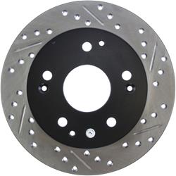 StopTech Drilled and Slotted Brake Rotors 127.40042L