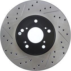 StopTech Drilled and Slotted Brake Rotors 127.40046R