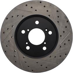 StopTech Drilled and Slotted Brake Rotors for 2006-2014 RIDGELINE - 127.40069L