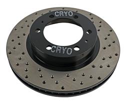 StopTech Drilled and Slotted Cryo Brake Rotors for 2003-2009 4RUNNER, 2007-2014 FJ CRUISER, 2005-2023 TACOMA - 127.44129CL