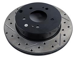 StopTech Drilled and Slotted Brake Rotors for 2006-2012 ECLIPSE, 2007-2009 GALANT - 127.46072R