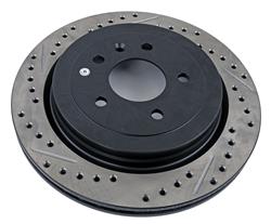 StopTech Drilled and Slotted Brake Rotors for 2013-2019 ATS - 127.62135R