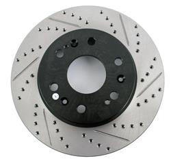 StopTech Drilled and Slotted Brake Rotors 127.66057L