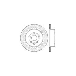 StopTech Drilled Brake Rotors 128.44189L