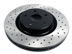 StopTech Drilled Brake Rotors for 2018-2021 WRX STI - 128.47040