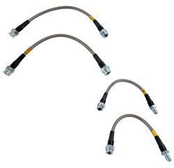 StopTech Stainless Steel Braided Brake Lines for 1990-1994 ECLIPSE, LASER, 1989-1992 GALANT - 950.46501
