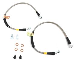 FRONT PAIR 950.47004 STOPTECH STAINLESS STEEL BRAKE LINES