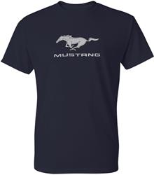 Ford Mustang Pony Blue T-Shirt