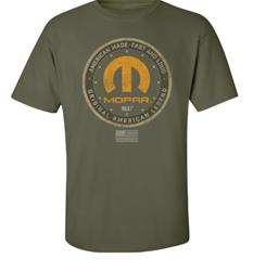 Mopar Omega Logo 1937 American Made Fast and Loud T-Shirts