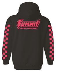 Summit Racing Equipment® Checkered Sleeve Hooded Sweatshirts