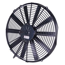 16 Inch 1,604 CFM Spal Brushed Medium Profile Electric Fan 30101516