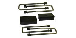 SuspensionMAXX Heavy-Duty Rear Block and U-Bolt Kits for 2015-2018 SIERRA 1500 - SMX-157720