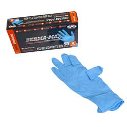 SAS Safety Corp. Derma-Max Nitrile Disposable Gloves