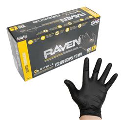 SAS Safety Corp. Raven Nitrile Disposable Gloves SAS-66518 - Free ...