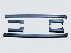 Street Scene Urethane Side Skirts for 2004-2009 RAM 3500, RAM 2500, 2002-2008 RAM 1500 - 950-70511