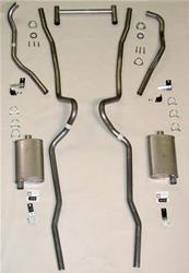 Shafer's Classic Reproductions Exhaust Systems for 1955-1957 BEL AIR, ONE-FIFTY SERIES, TWO-TEN SERIES - 63027-R