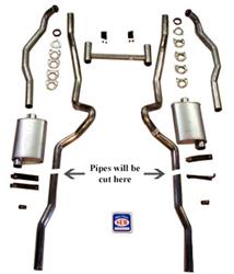 Shafer's Classic Reproductions Exhaust Systems 63031-C