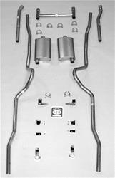 Shafer's Classic Reproductions Exhaust Systems for 1955-1957 BEL AIR, ONE-FIFTY SERIES, TWO-TEN SERIES - 63042