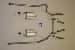 Shafer's Classic Reproductions Exhaust Systems 63066