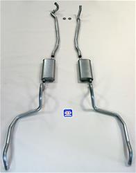Shafer's Classic Reproductions Exhaust Systems for 1967-1969 BEL AIR, BISCAYNE, IMPALA - 73080S
