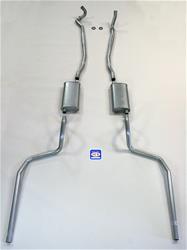 Shafer's Classic Reproductions Exhaust Systems for 1967-1969 BEL AIR, BISCAYNE, IMPALA - 73081S