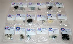 Shafer's Classic Reproductions Convertible Top Bolt Kits for 1962-1964 BEL AIR, BISCAYNE, IMPALA - CBK400