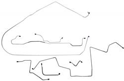 Shafer's Classic Reproductions Brake Lines, Direct Fit MBLK31