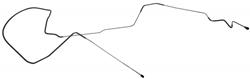Shafer's Classic Reproductions Brake Lines, Direct Fit MLB018