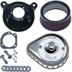 S&S Cycle Mini Teardrop Stealth Air Cleaner Kits 170-0441