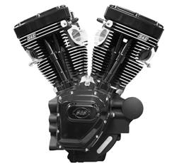 S&S Cycle Black Edition T-Series Long Block Engines