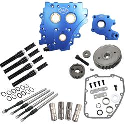 S&S Cycle Late Twin Cam Gear Drive Cam Chest Upgrade Kits 310-1268