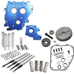 S&S Cycle Late Twin Cam Gear Drive Cam Chest Upgrade Kits 310-1269