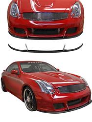 Stillen Front Splitters for 2003-2007 G35 - 1036009SP