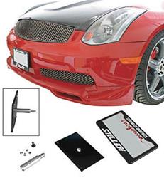 Stillen License Plate Relocators for 2004-2005 350Z - 105450