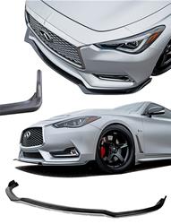 Stillen Front Splitters for 2017-2022 Q60 - KB11230