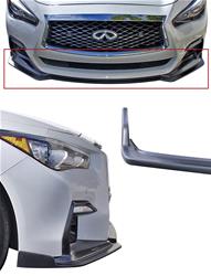 Stillen Front Splitters for 2018-2024 Q50 - KB11240UF